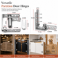 📢📢50% OFF !! ⏰Stainless Steel Double Acting Closing Hinge Set for Saloon Cafe and Bar Doors
